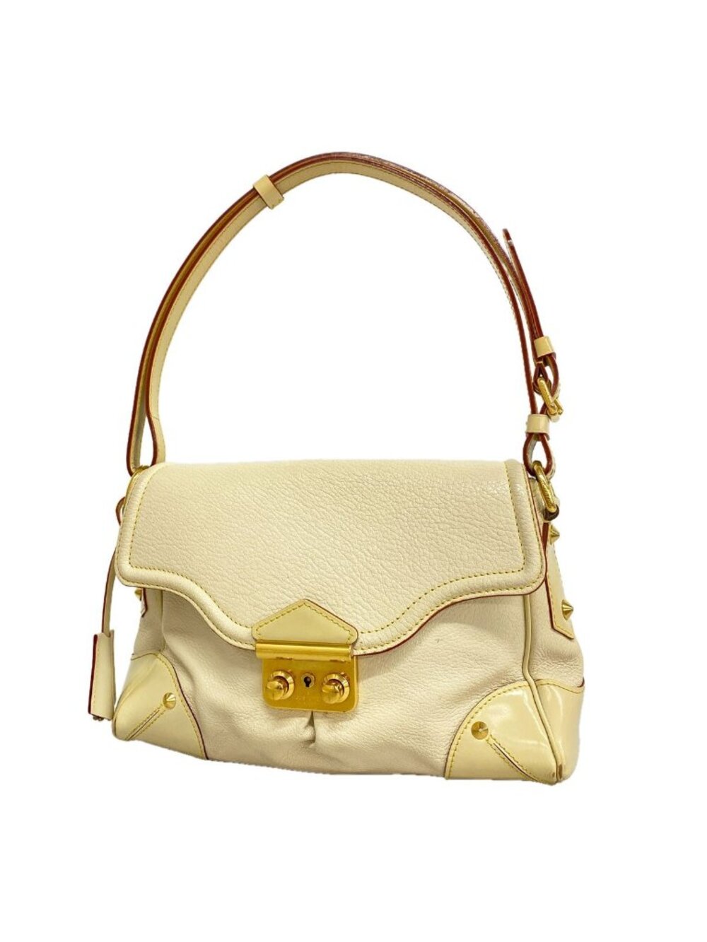 Louis Vuitton Shoulder Bag Suhali Resencial Blanc
